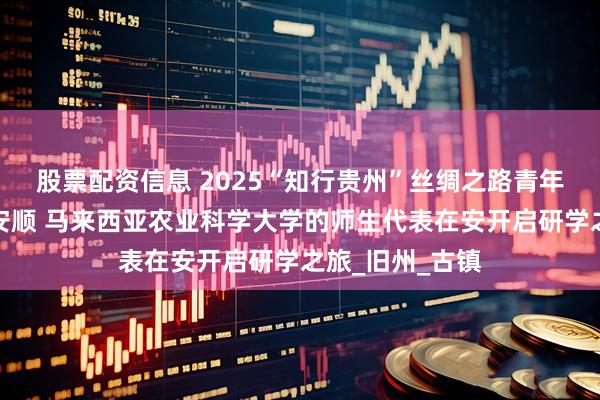 股票配资信息 2025“知行贵州”丝绸之路青年交流活动走进安顺 马来西亚农业科学大学的师生代表在安开启研学之旅_旧州_古镇